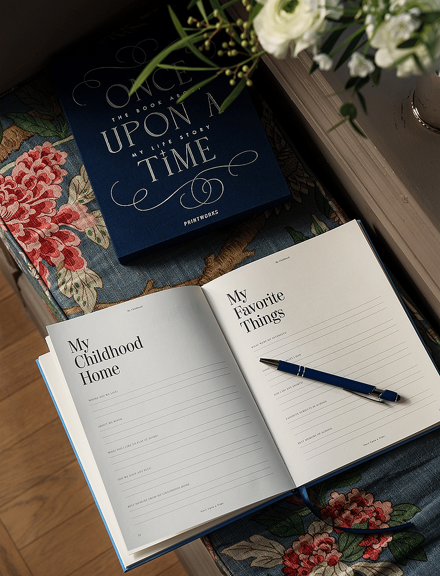 PRINTWORKS - Once Upon a Time - The Book About My Life Story - osta hinna alusel - blue/turquoise - 0