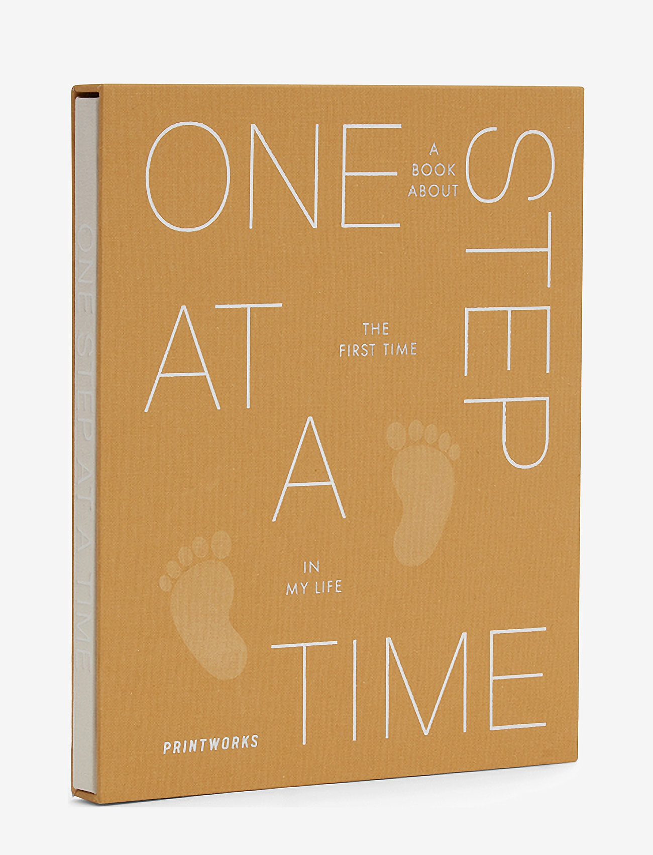 PRINTWORKS - One Step at a Time - A Book About the First Time in My Life - coffee table books - yellow/beige - 1