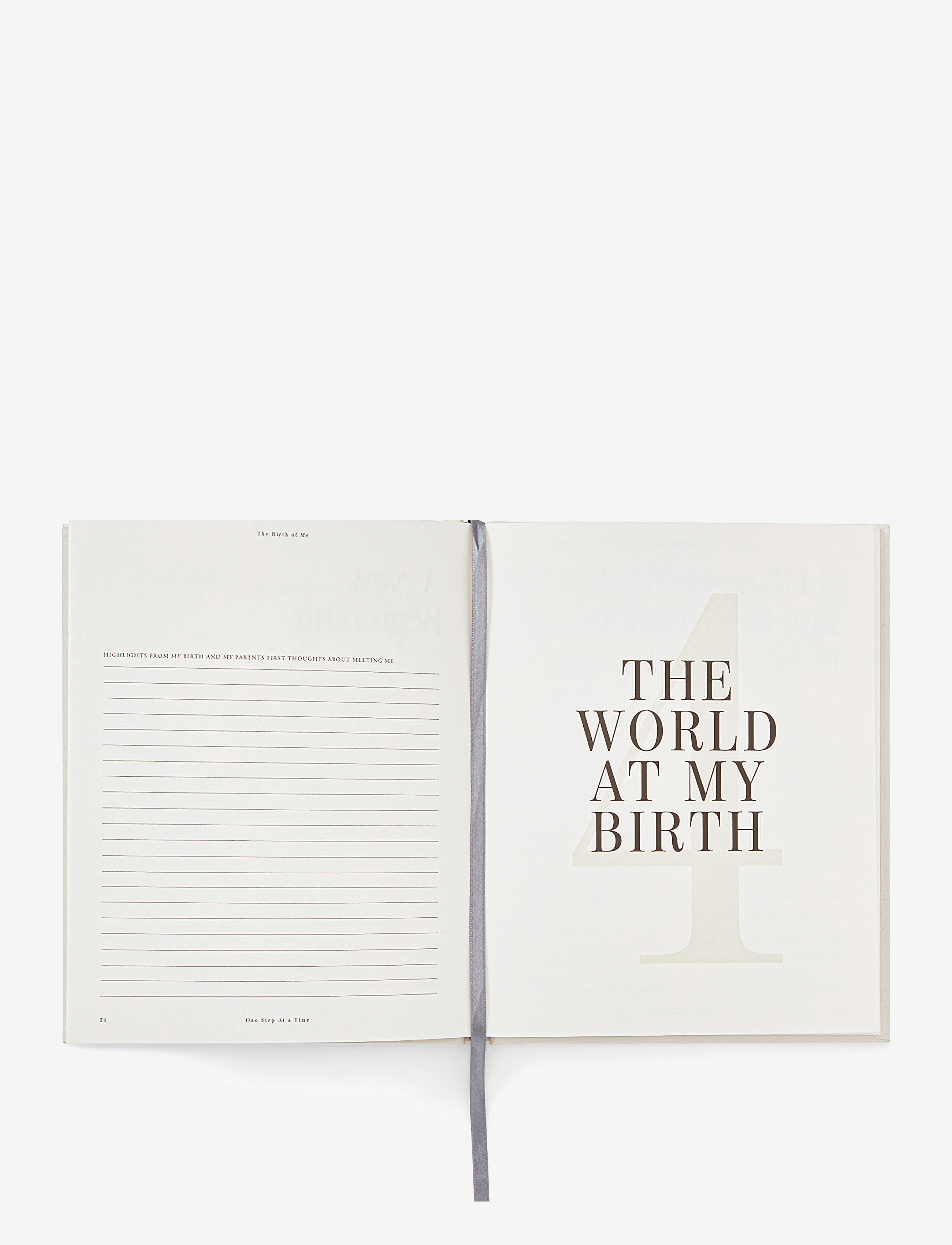 PRINTWORKS - One Step at a Time - A Book About the First Time in My Life - koffietafelboeken - yellow/beige - 5