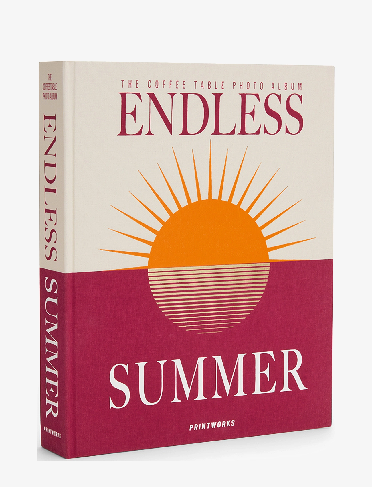 PRINTWORKS Photo Album Endless Summer, Photo Albums, Rød, Str: 27.0X 5.0X 33.0CM