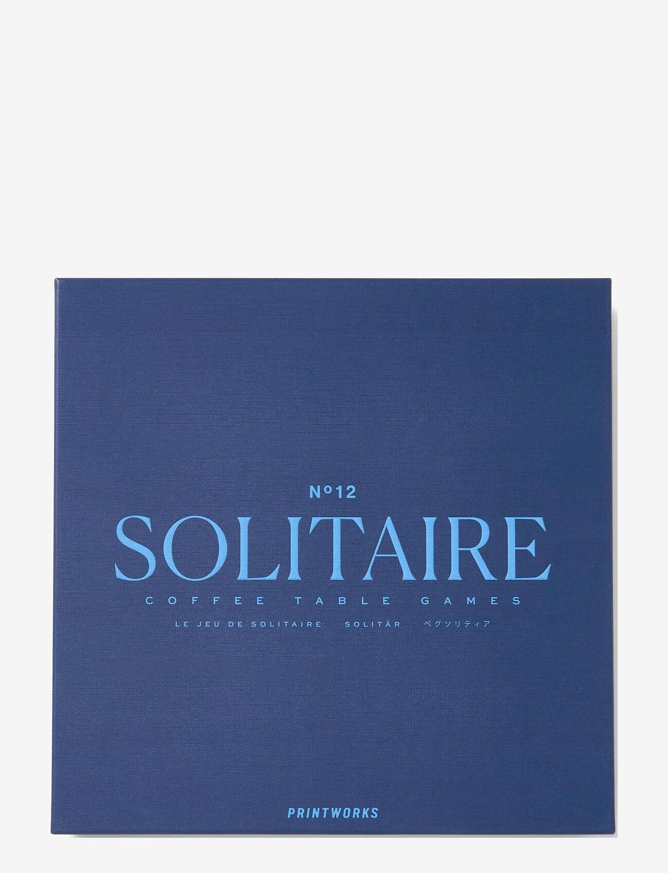 PRINTWORKS - Classic - Solitaire - games & puzzles - blue - 1