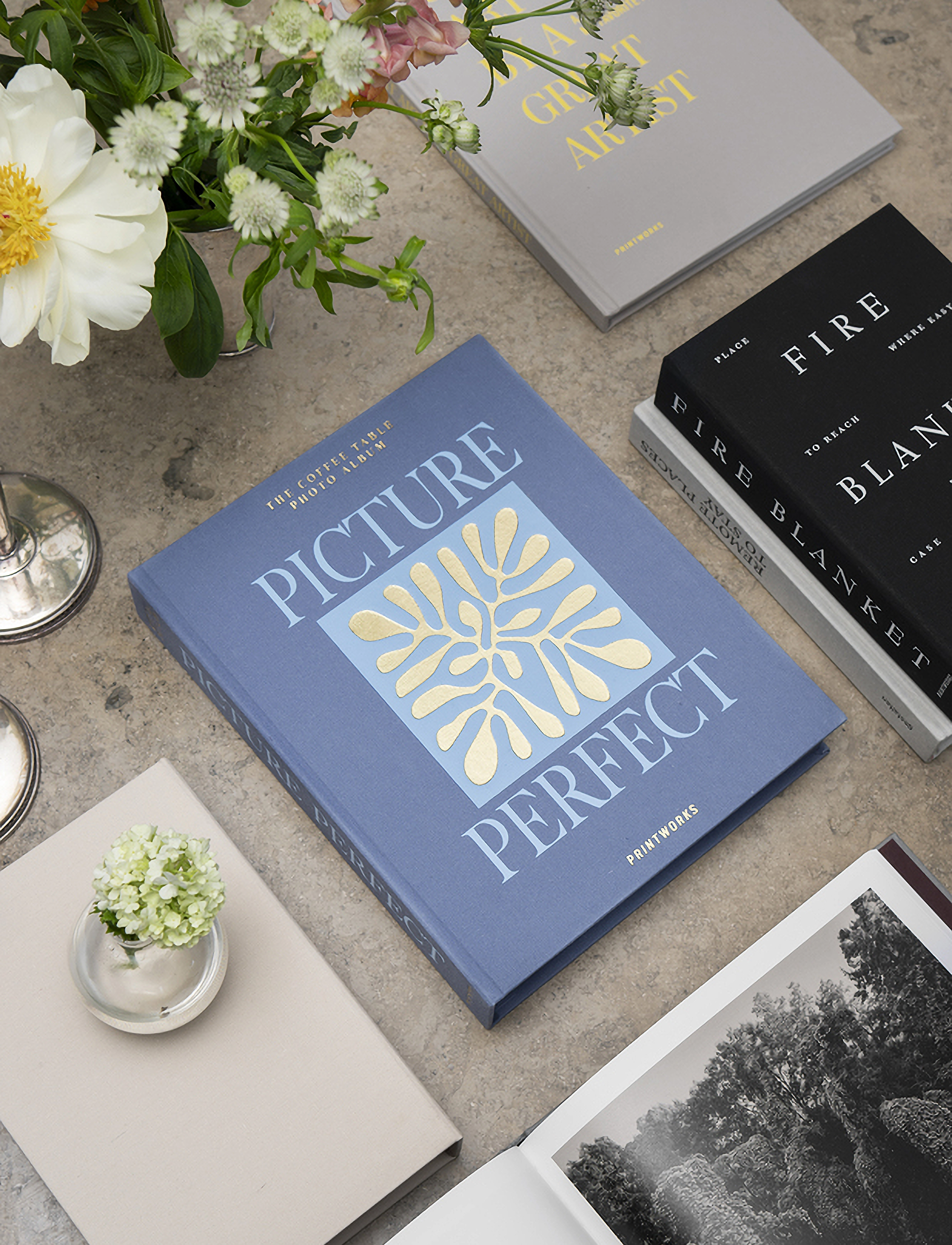 PRINTWORKS Photo Album Picture Perfect, 27.0X 5.0X 33.0 cm, Decoration, Blau - Albums, Homeware