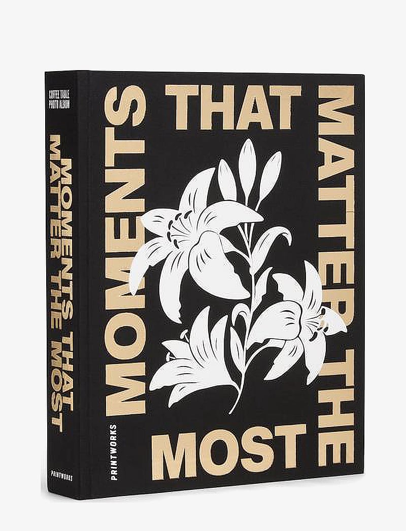 PRINTWORKS - Photo Album - Moments that Matters the Most - sorteren op prijs - black - 0