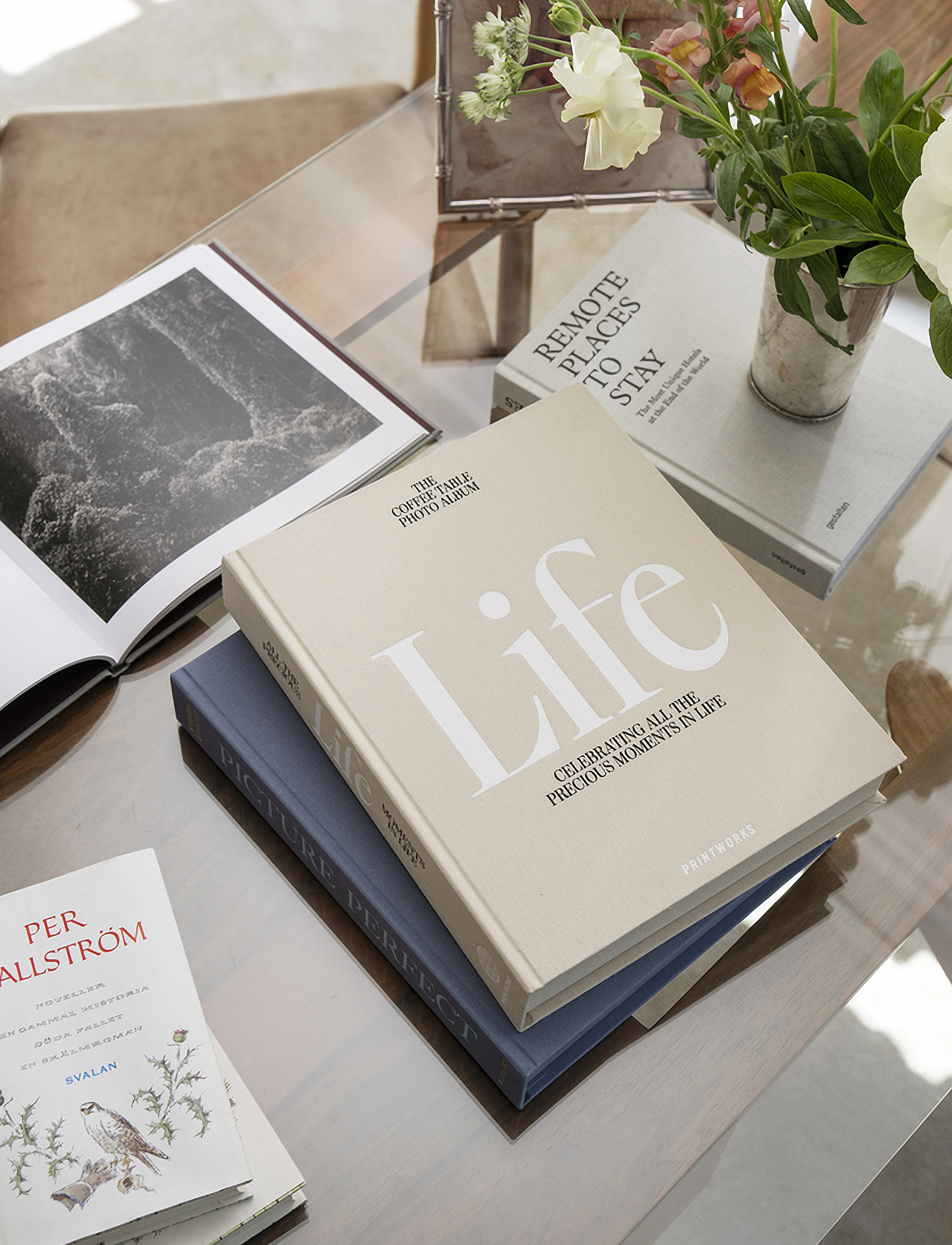PRINTWORKS Photo Album Life, 27.0X 5.0X 33.0 cm, Decoration, Beige - Albums, Homeware
