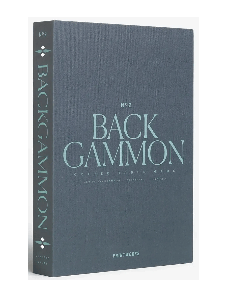 PRINTWORKS - Classic - Backgammon - spiele & puzzles - grey - 1
