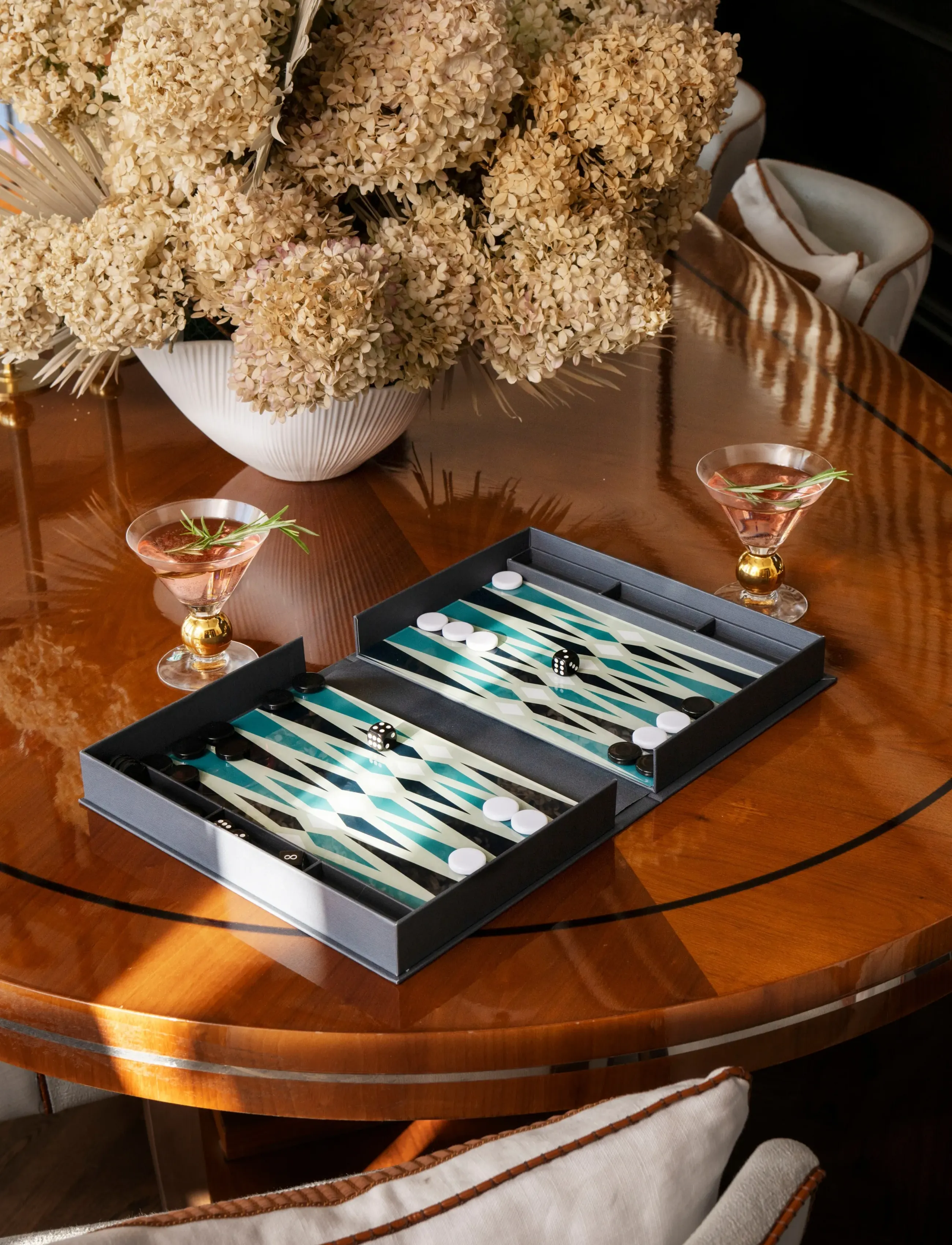 PRINTWORKS Classic - Backgammon, One Size, Grey, Puslespil Og Spil > Spil, Unisex