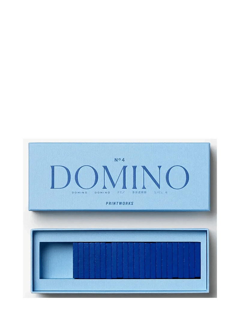 PRINTWORKS - Classic - Domino - mängud ja pusled - blue - 2