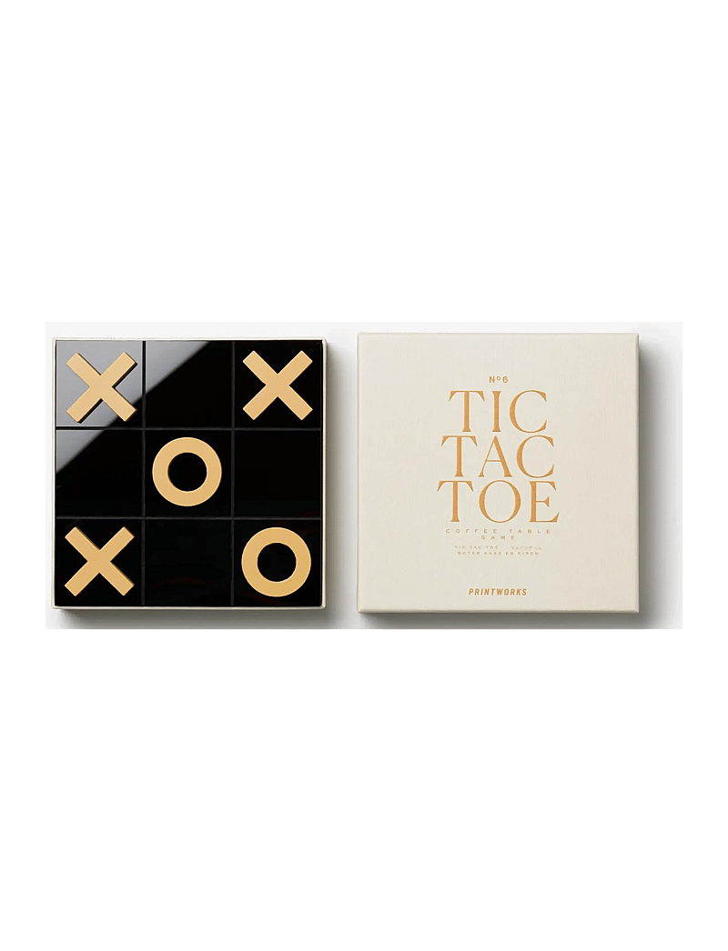 PRINTWORKS - Classic - Tic Tac Toe - spiele & puzzles - beige - 1