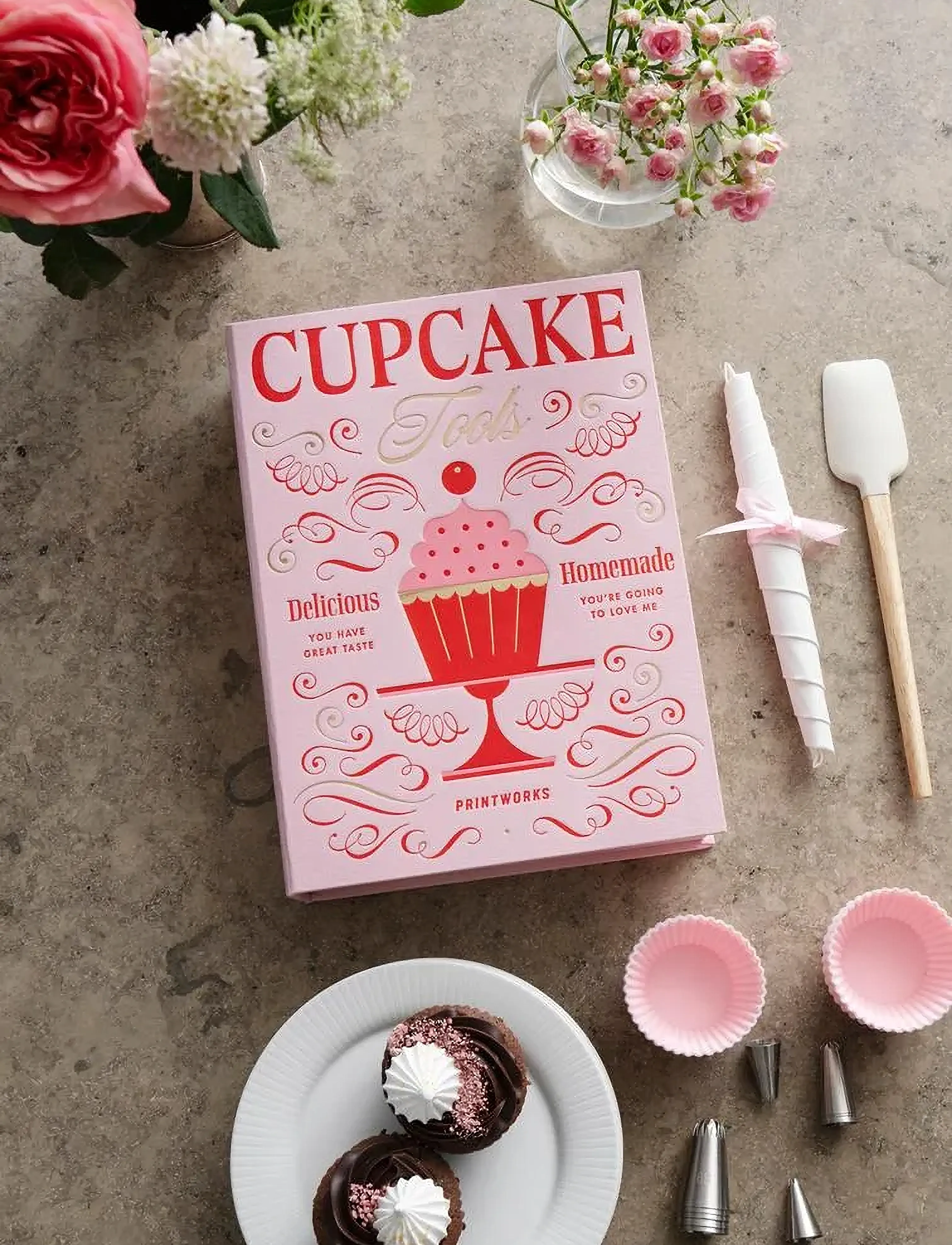 PRINTWORKS The Essentials - Cupcake Tools, One Size, Multi/patterned, Bagetilbehør > Andet Bagetilbehør, Unisex
