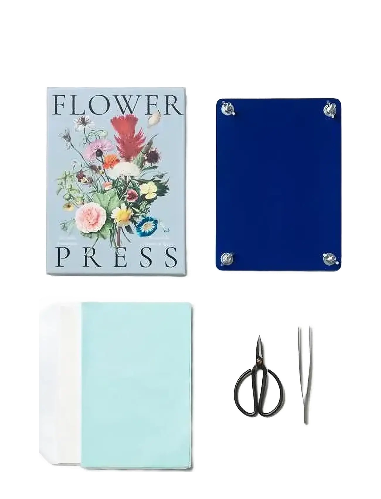 PRINTWORKS Flower Press Kit - Wnętrze - BLUE MULTI / multi