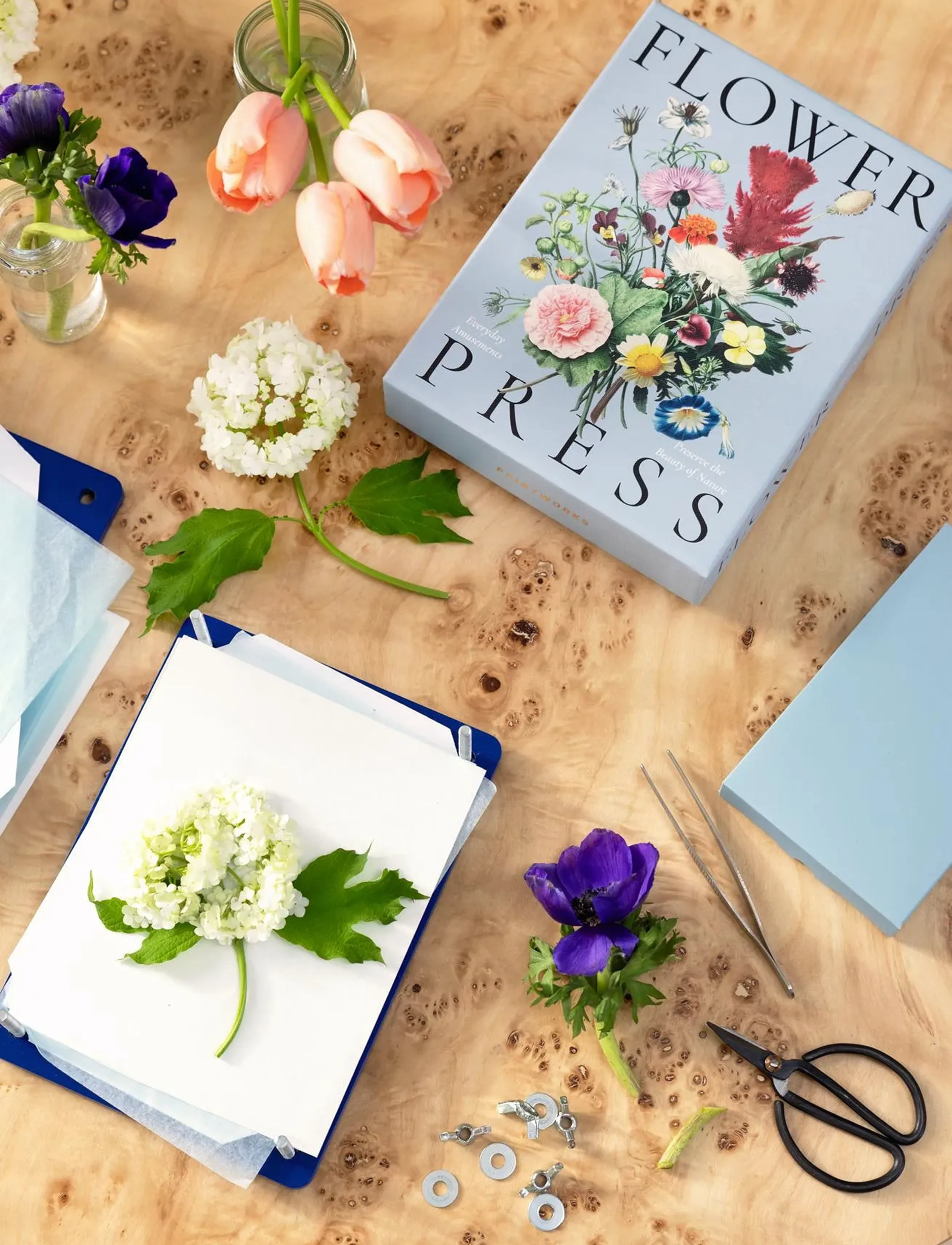 PRINTWORKS Flower Press Kit, One Size, Multi/patterned, Kontorartikler > Kalendere Og Notesbøger, Unisex