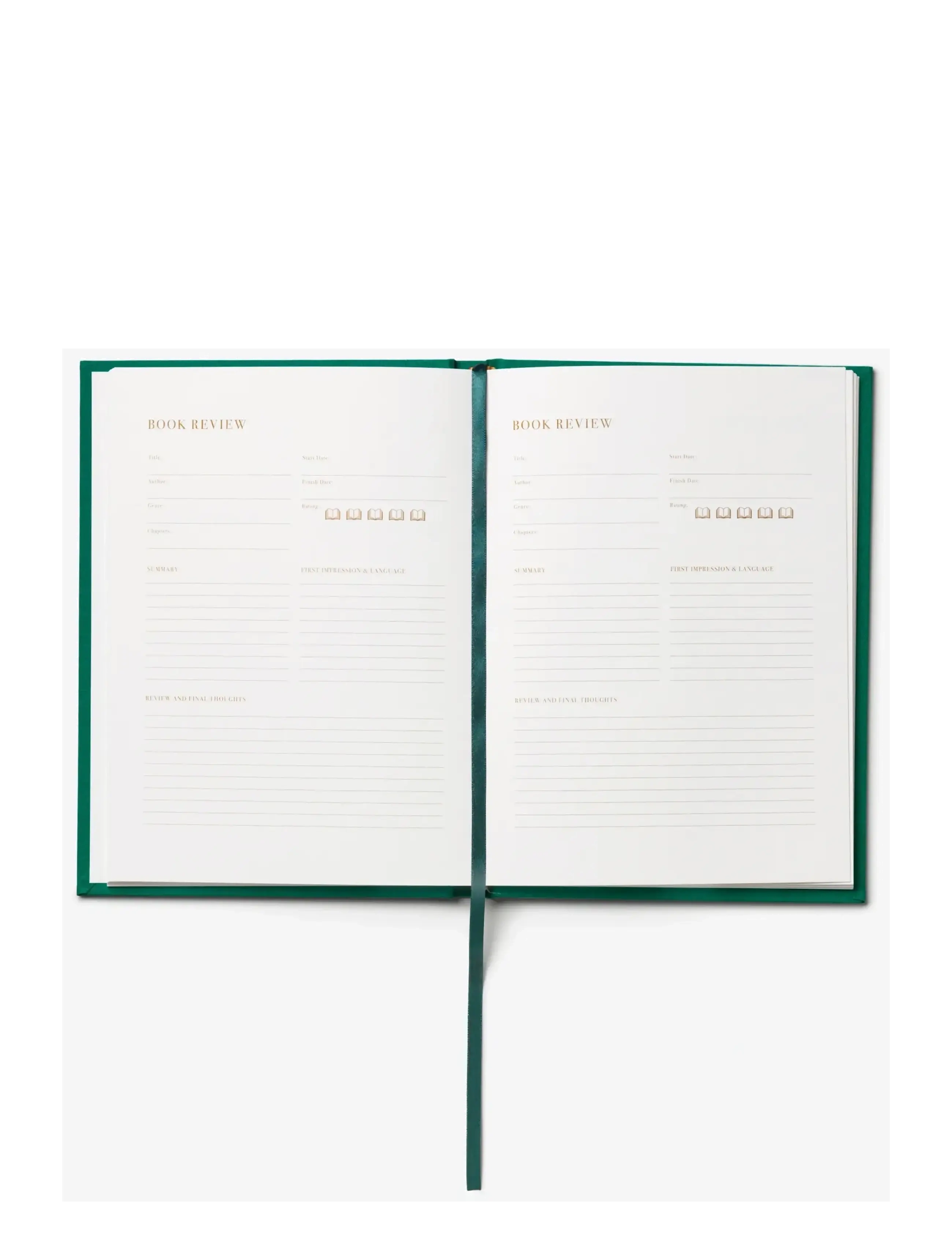 PRINTWORKS - The Book Club - Reading Journal - calendars & notebooks - multi - 3
