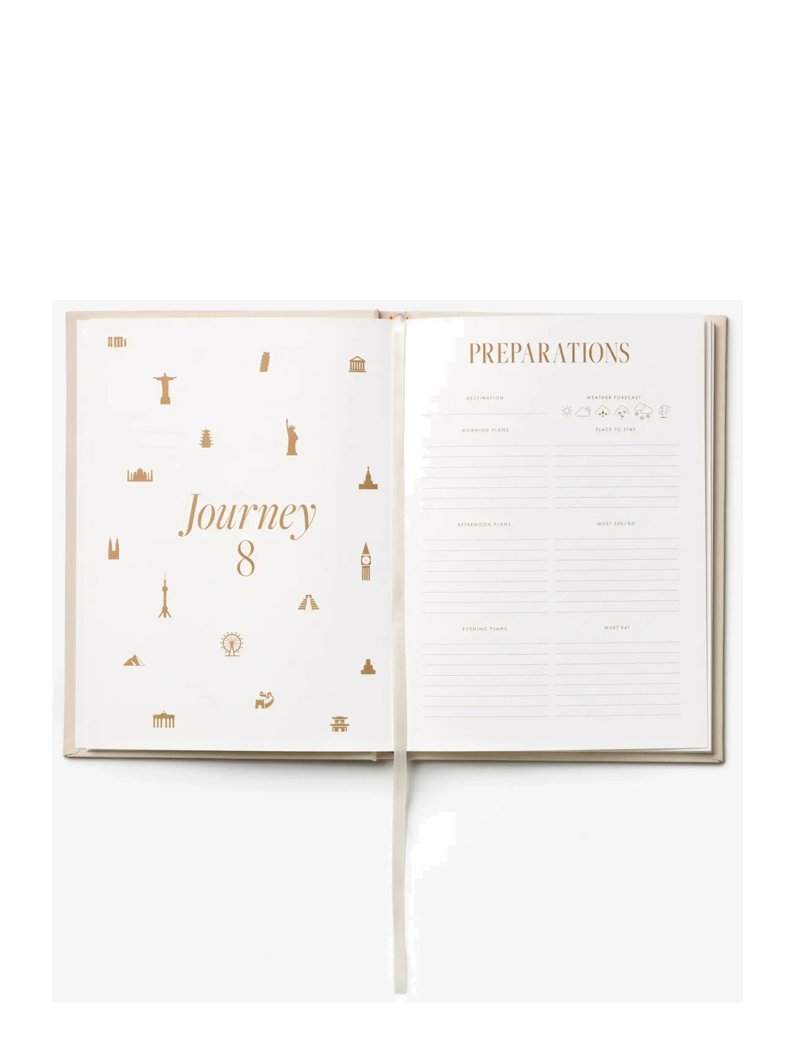 PRINTWORKS - Bon Voyage - Travel Journal - kalendere & notesbøger - multi - 3