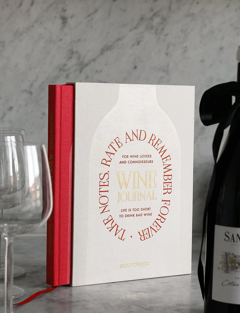 PRINTWORKS - Wine Tasting Journal - calendars & notebooks - multi - 0