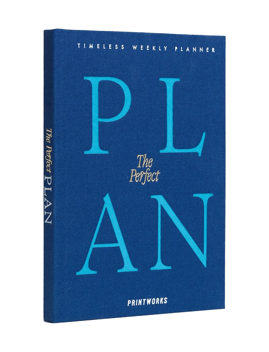 PRINTWORKS - Weekly Planner - The Perfect Plan, Blue - korraldajad - multi - 1
