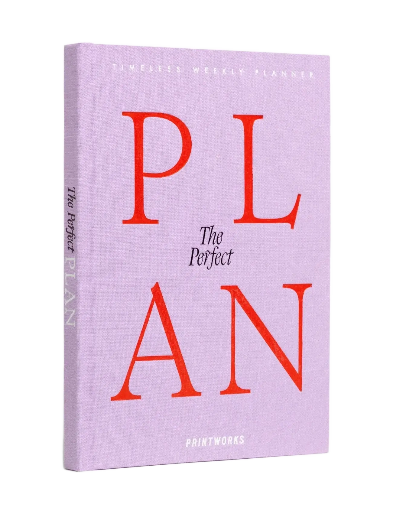 PRINTWORKS Weekly Planner The Perfect Plan, Violet, Arrangør, Pink, Str: ONE SIZE