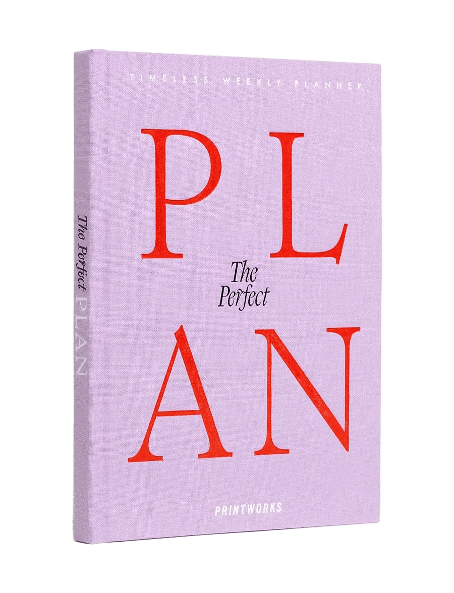 PRINTWORKS - Weekly Planner - The Perfect Plan, Violet - korraldajad - multi - 1