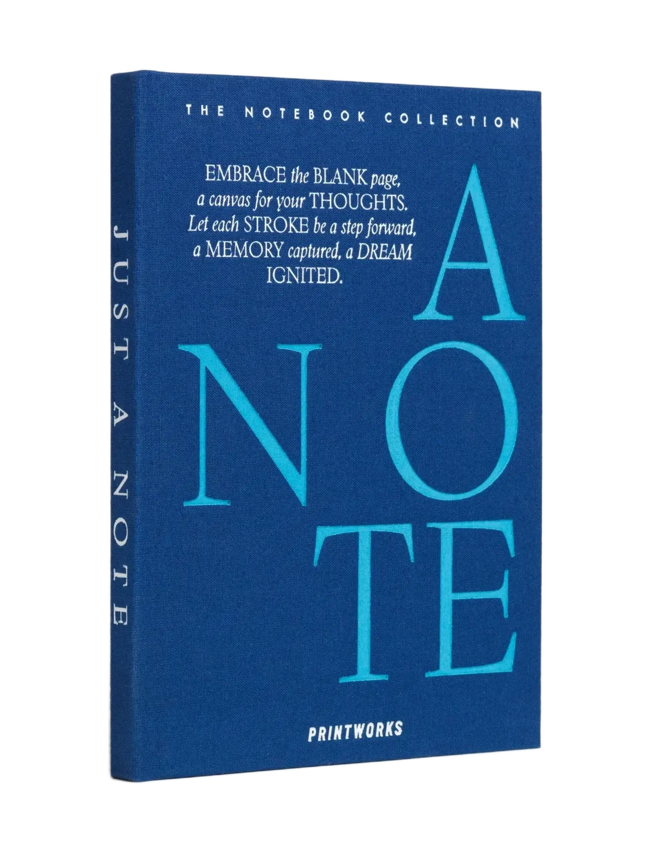 PRINTWORKS Notebook Just A Note, Blue, Kalender og notesbog, Navy, Str: ONE SIZE