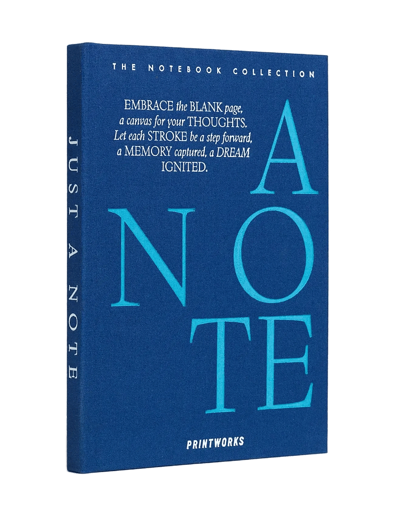 PRINTWORKS - Notebook - Just a Note, Blue - calendars & notebooks - multi - 1