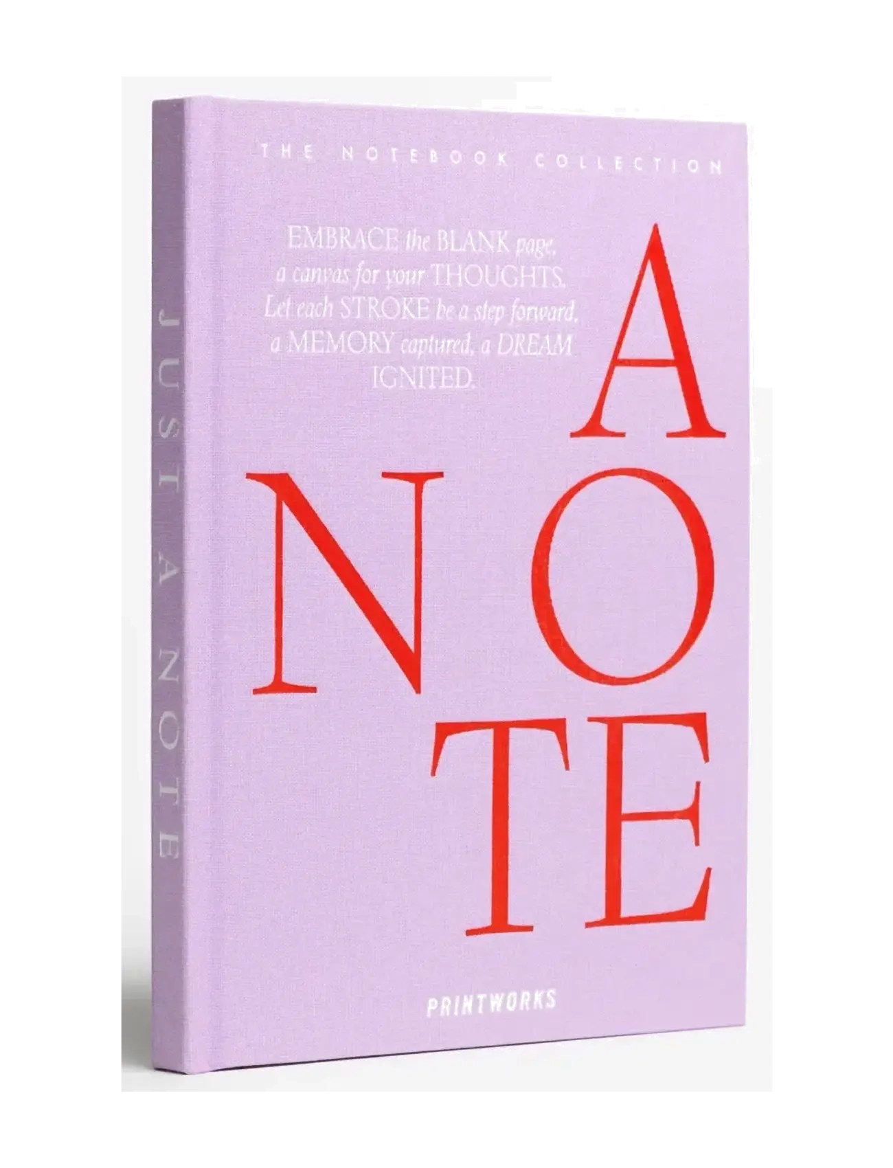 PRINTWORKS Notebook Just A Note, Violet, Kalender og notesbog, Lila, Str: ONE SIZE