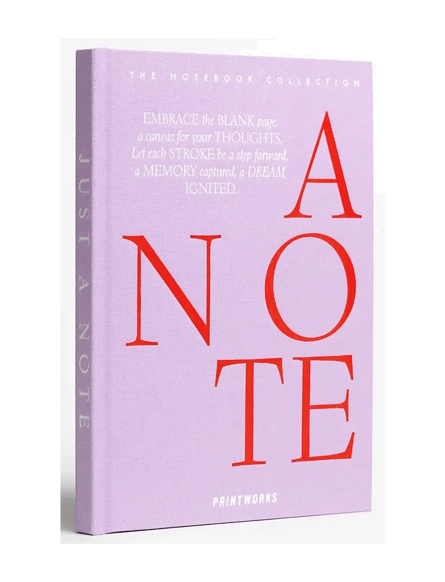 PRINTWORKS - Notebook - Just a Note, Violet - kalender & notizbücher - multi - 1