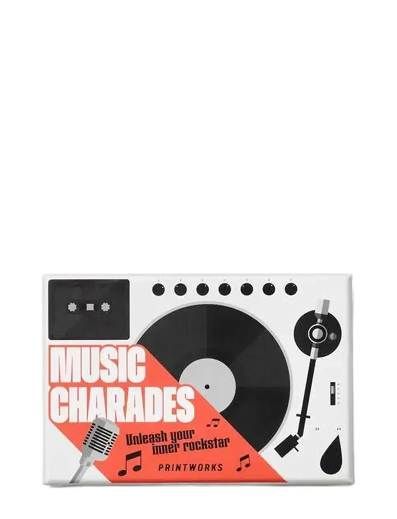 PRINTWORKS Music Charades, One Size, Multi/patterned, Puslespil Og Spil > Spil, Unisex