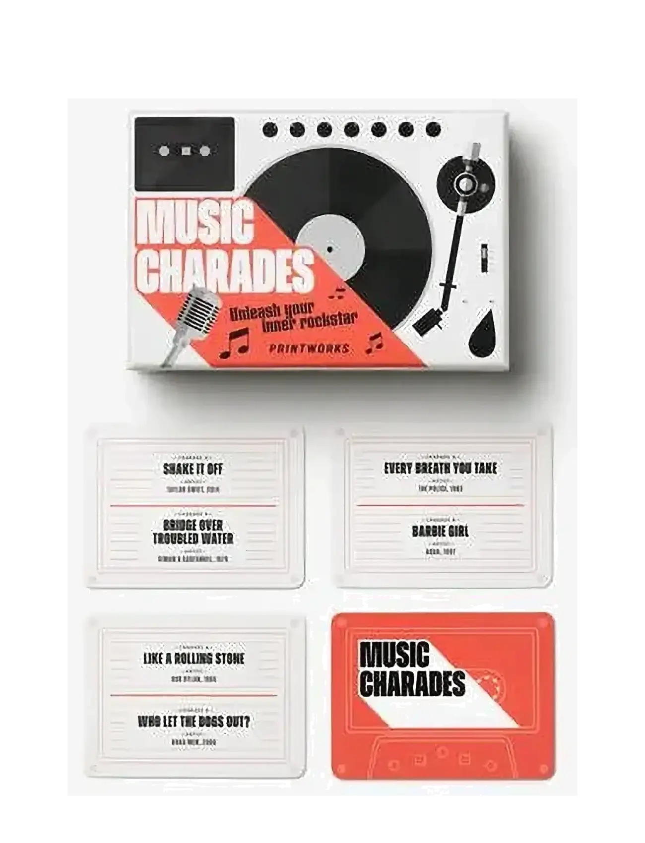 PRINTWORKS - Music Charades - Įsigykite pagal kainą - beige multi - 1
