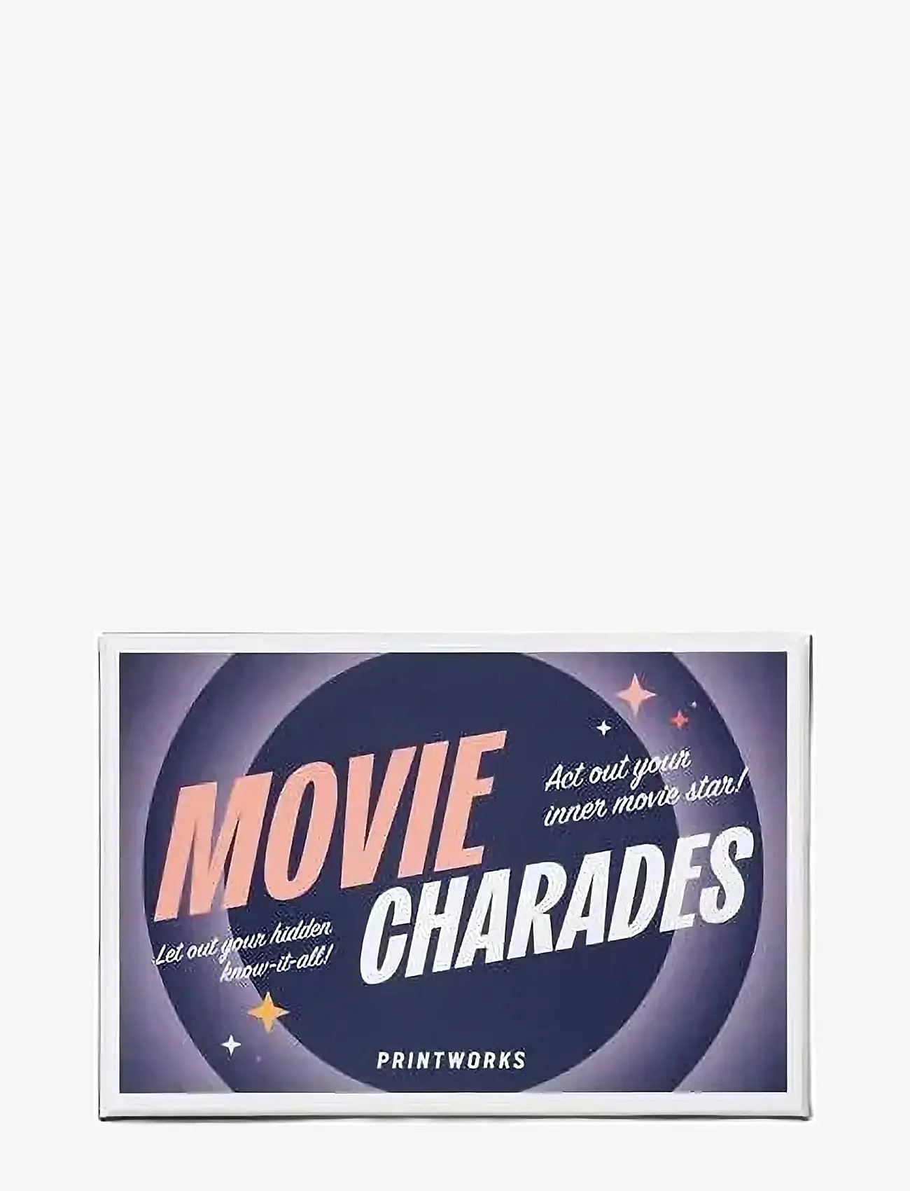 PRINTWORKS - Movie Charades - valentinsgaver - blue multi - 0