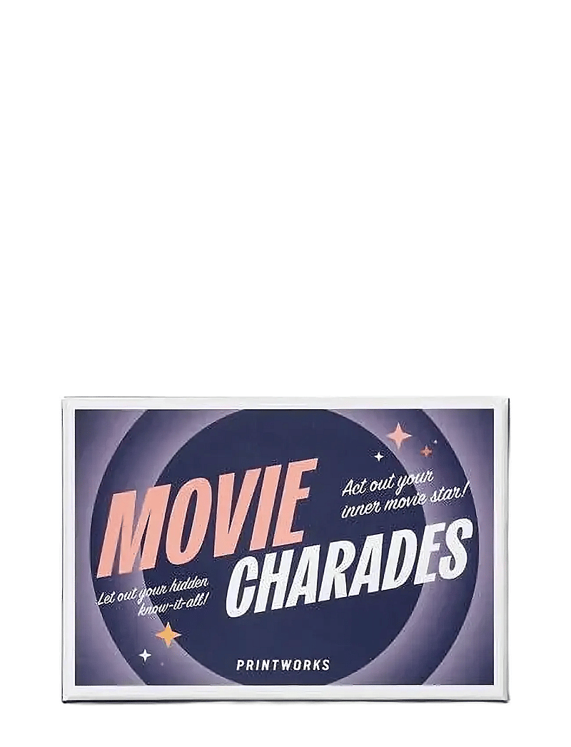 PRINTWORKS - Movie Charades - valentines day gifts - blue multi - 0