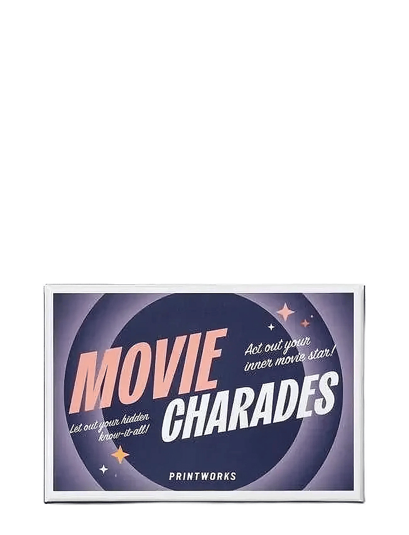 PRINTWORKS - Movie Charades - valentines day gifts - blue multi - 3