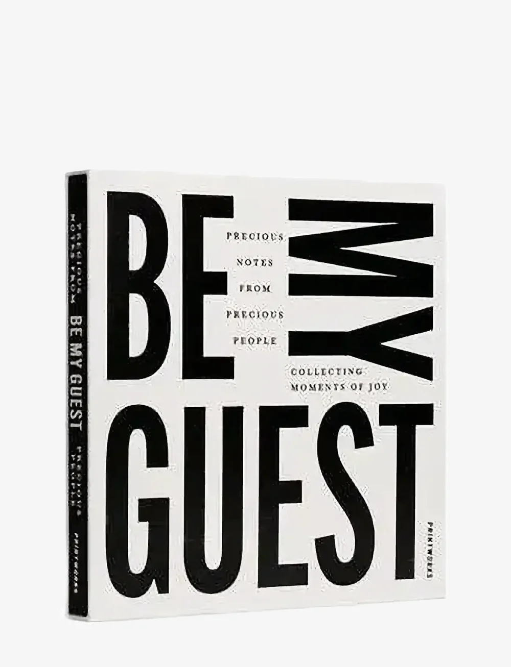 PRINTWORKS - Guest Book - Black/hite - bækur - black/white - 0
