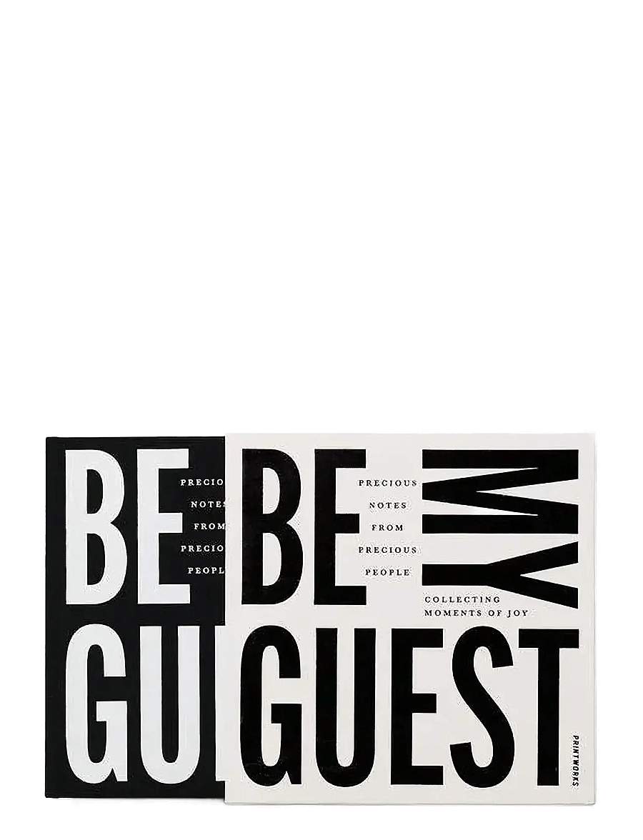 PRINTWORKS - Guest Book - Black/hite - raamatud - black/white - 4