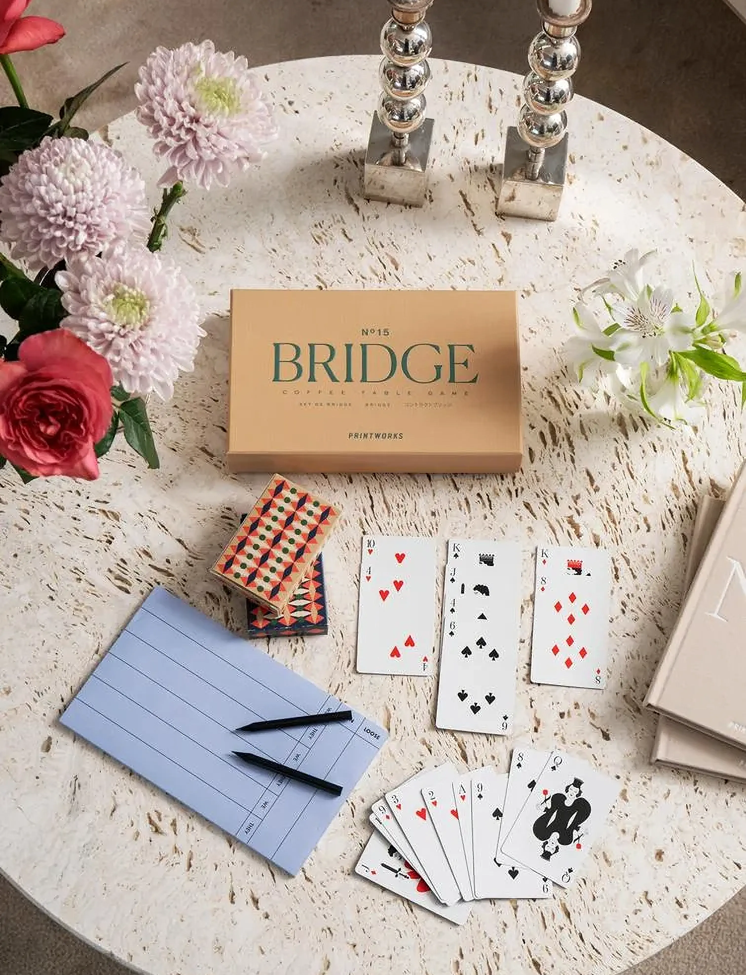 PRINTWORKS Classic - Bridge Set, One Size, Multi/patterned, Puslespil Og Spil > Spil, Unisex