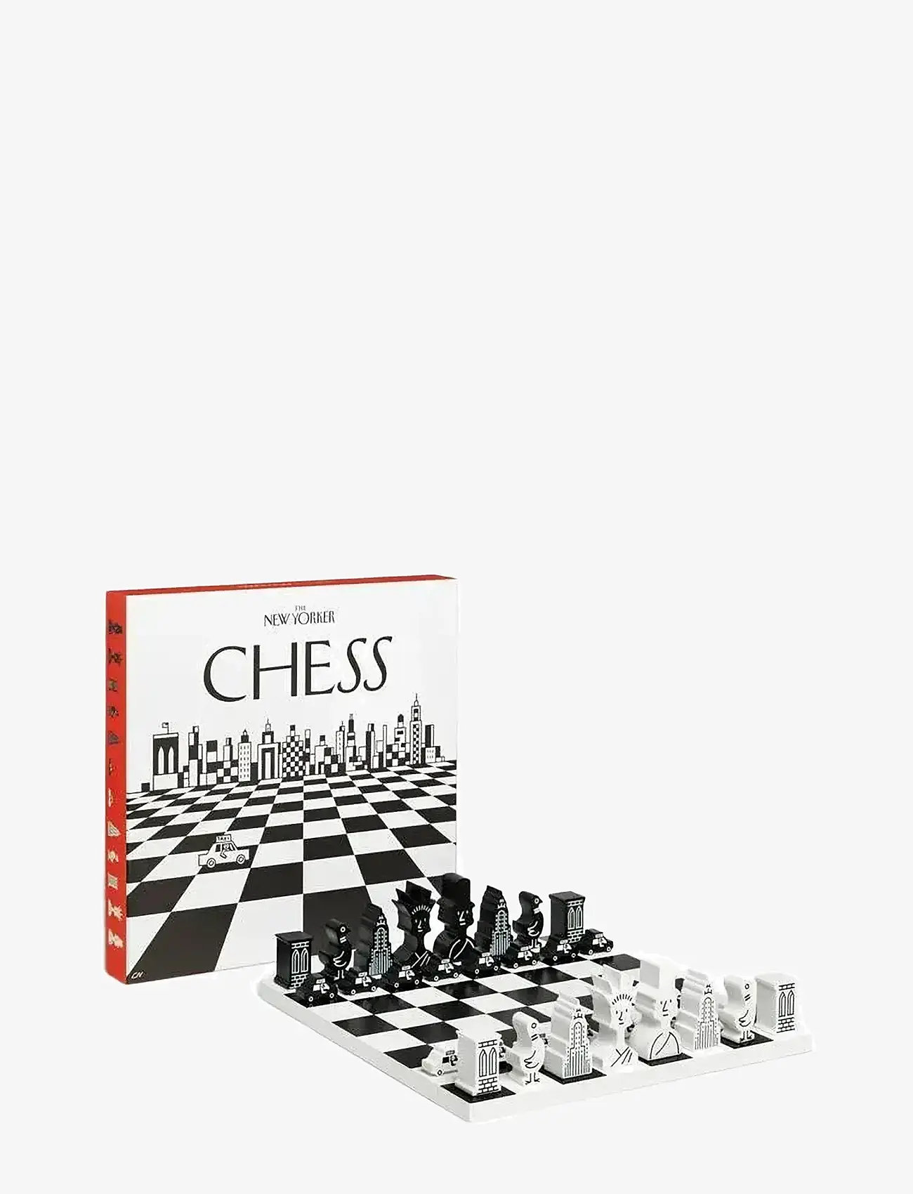 PRINTWORKS - Chess NYC - The Ne Yorker x Printorks - köp efter pris - black/white - 0