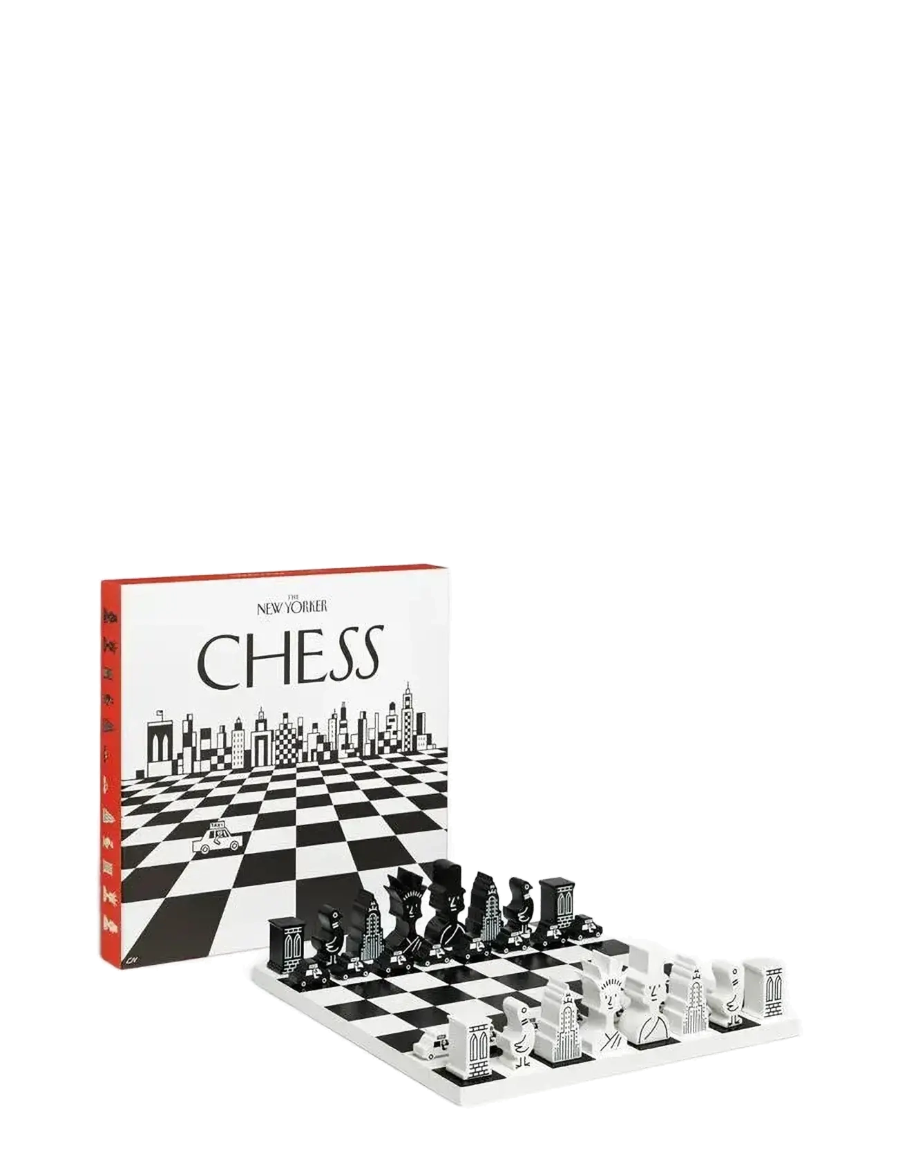 PRINTWORKS Chess NYC - The Ne Yorker x Printorks - Wnętrze - BLACK/WHITE / multi