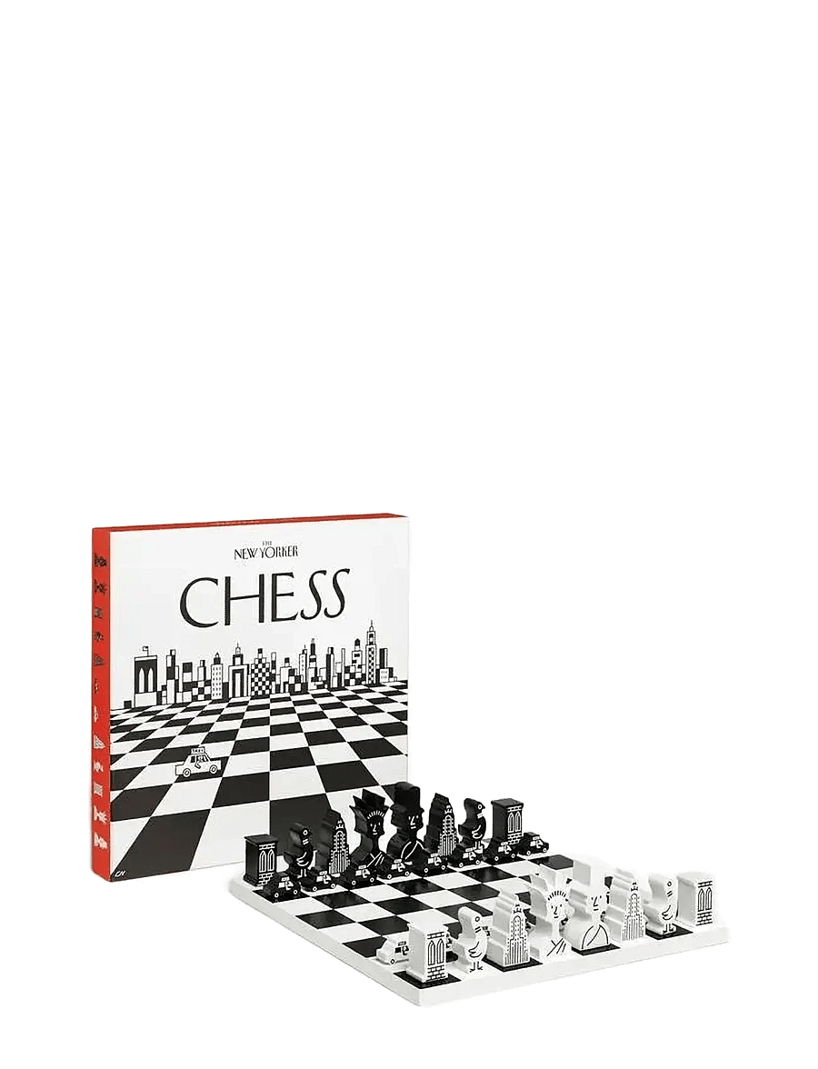 PRINTWORKS - Chess NYC - The Ne Yorker x Printorks - nach preis einkaufen - black/white - 1