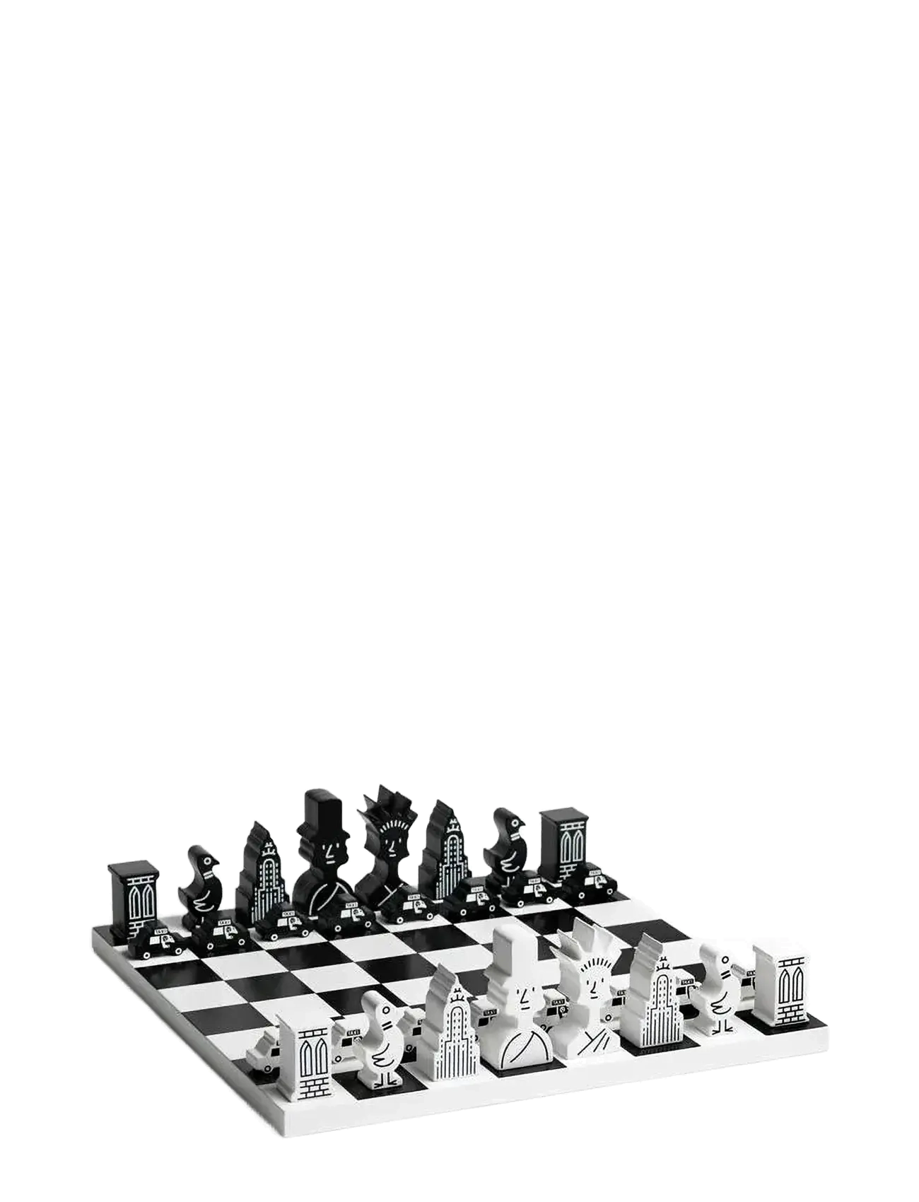 PRINTWORKS - Chess NYC - The Ne Yorker x Printorks - nach preis einkaufen - black/white - 2