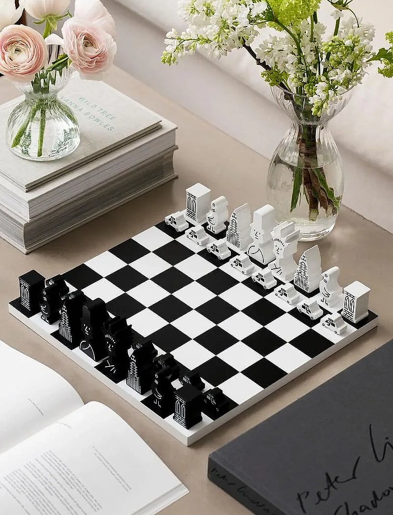 PRINTWORKS - Chess NYC - The Ne Yorker x Printorks - osta hinna alusel - black/white - 0