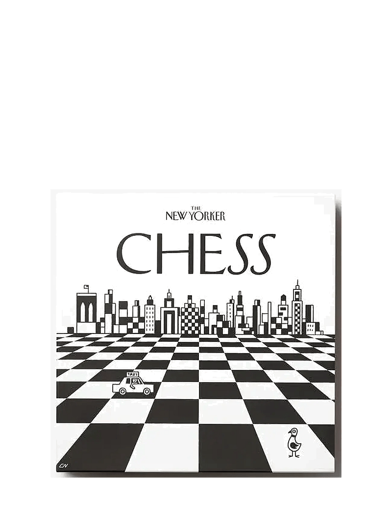 PRINTWORKS - Chess NYC - The Ne Yorker x Printorks - osta hinna alusel - black/white - 3