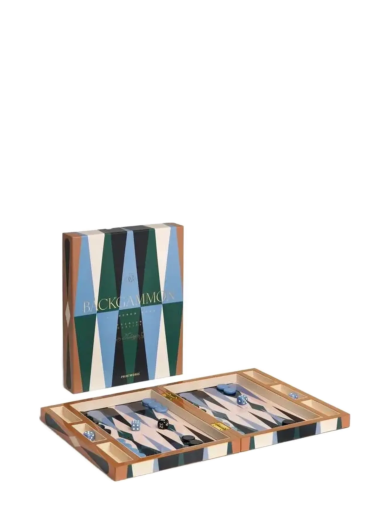 PRINTWORKS Lacquered Backgammon - Wnętrze - MULTI / multi