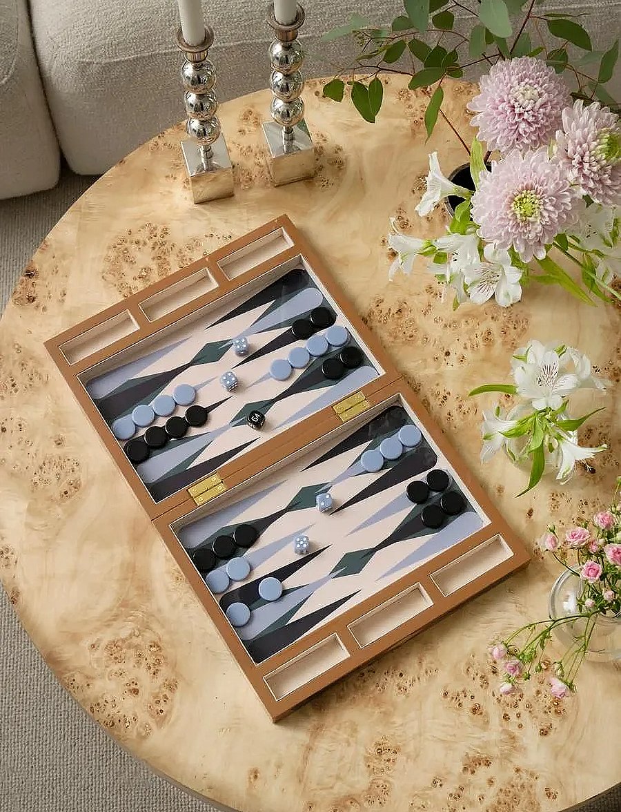PRINTWORKS - Lacquered Backgammon - osta hinna alusel - multi - 0