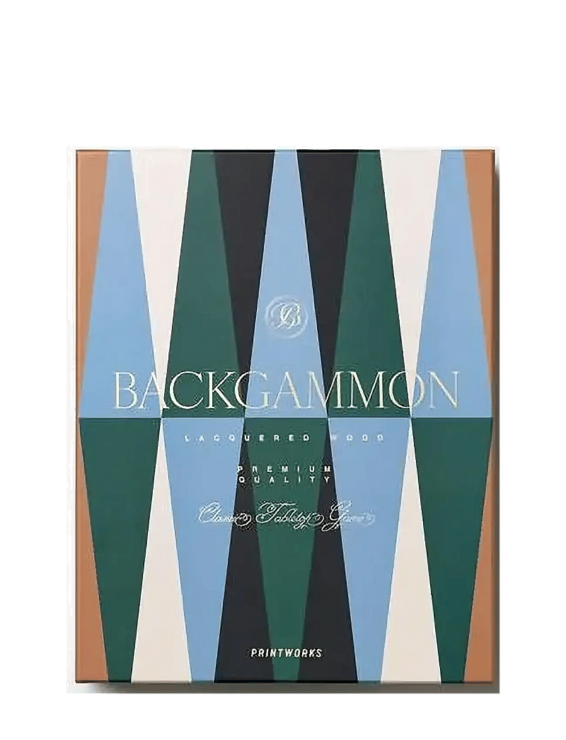 PRINTWORKS - Lacquered Backgammon - shop by price - multi - 3