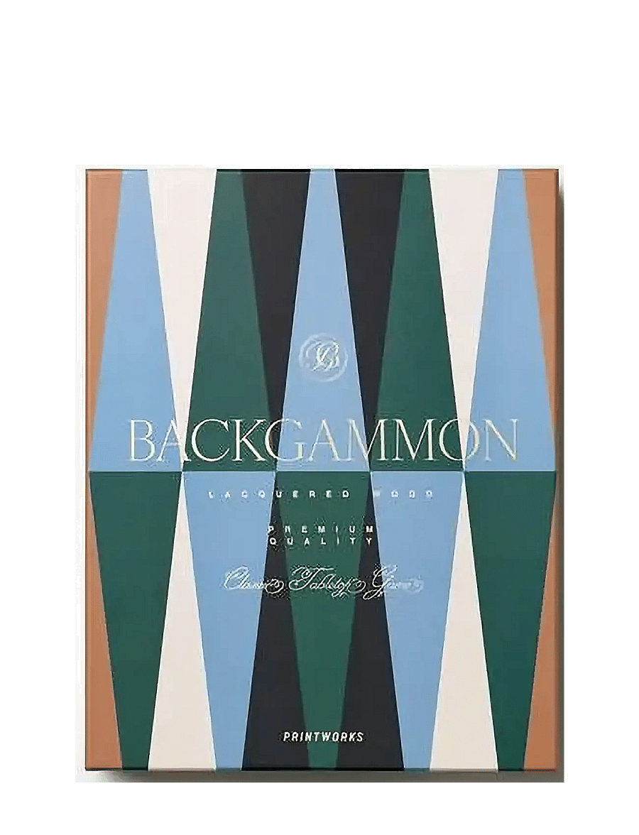 PRINTWORKS - Lacquered Backgammon - osta hinna alusel - multi - 3