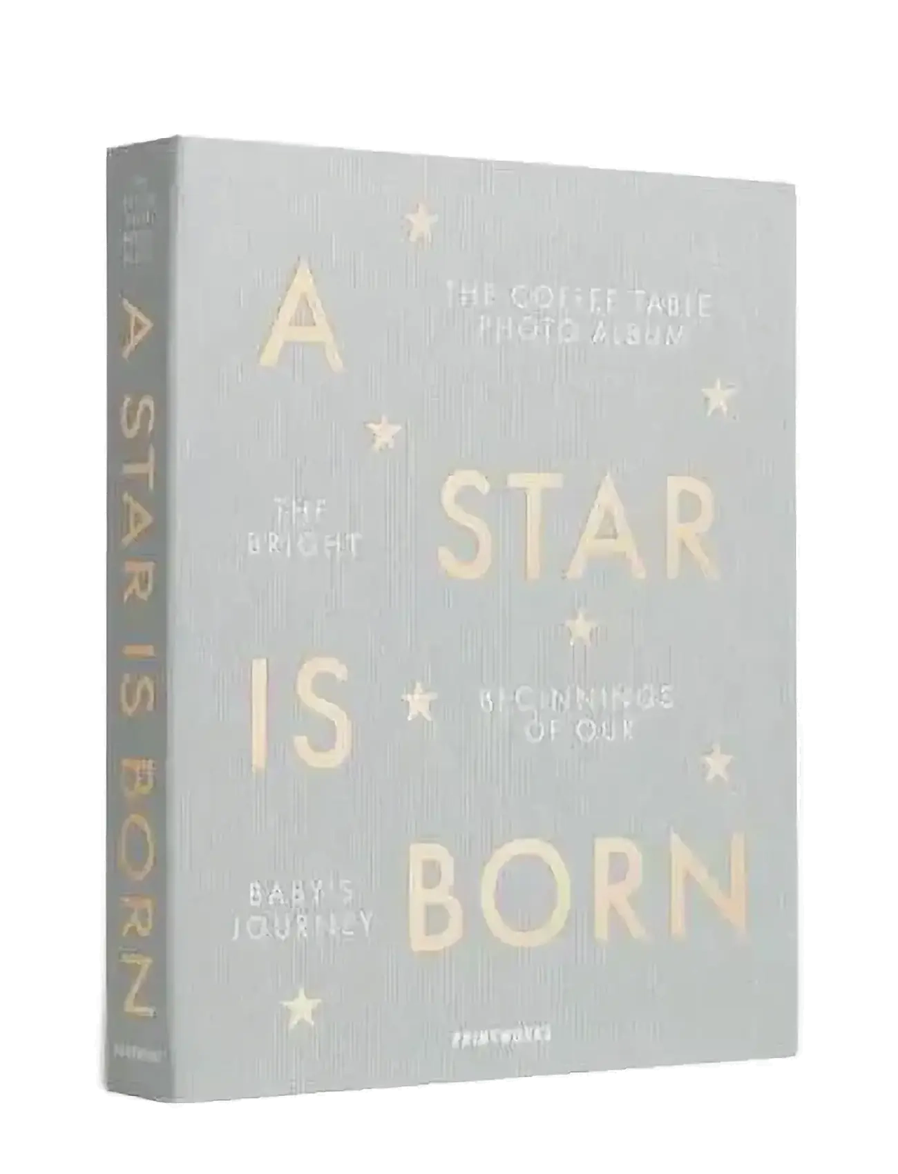 PRINTWORKS Baby Album A Star Is Born, Grey, Photo Albums, Grå, Str: ONE SIZE