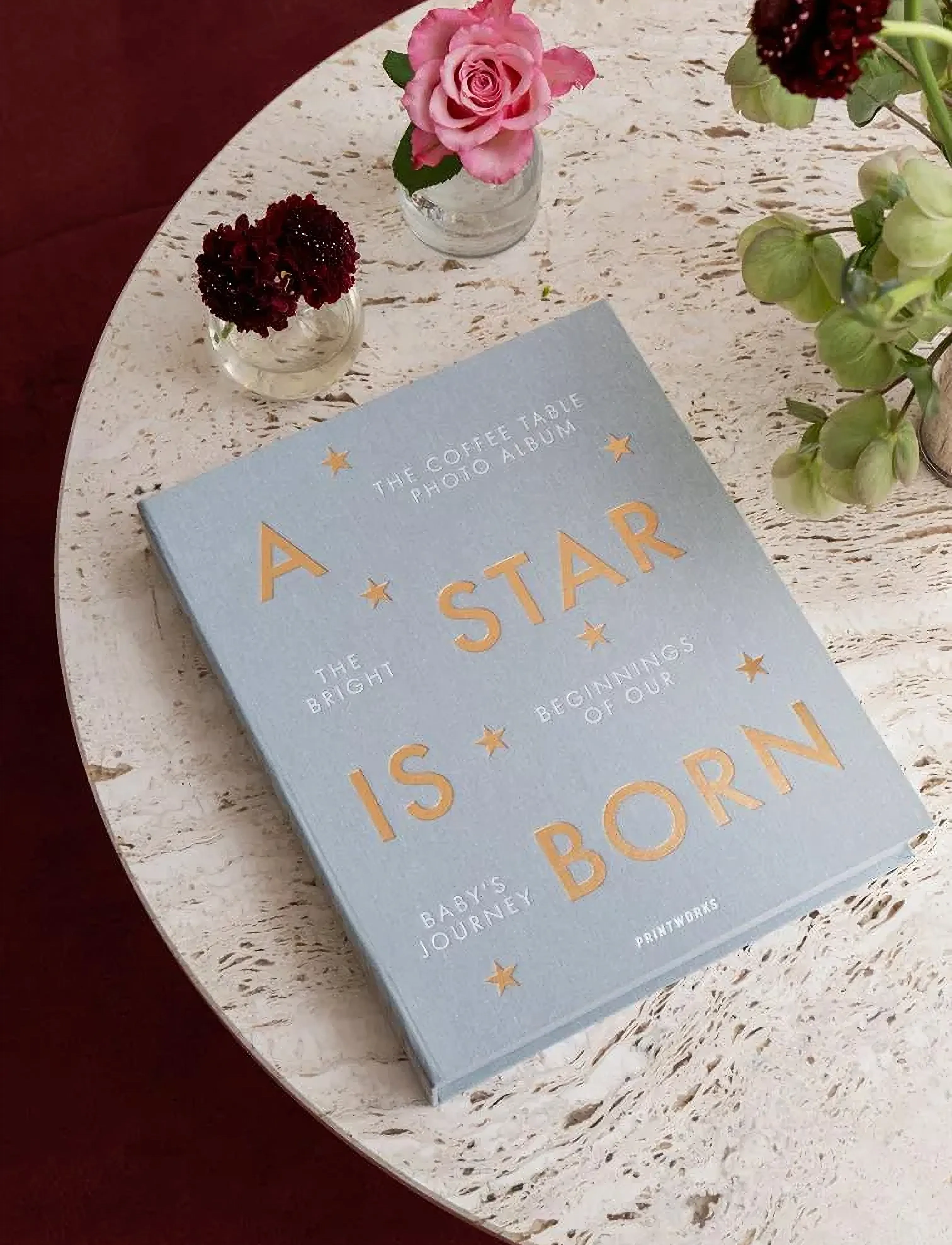 PRINTWORKS Baby Album A Star Is Born, Grey, One Size, Decoration, Grau - Photo Albums, Homeware