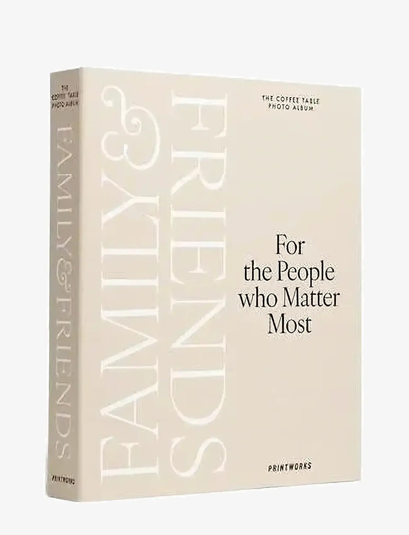 PRINTWORKS - Photo Album - Family and Friends, Beige - nach preis einkaufen - beige - 0