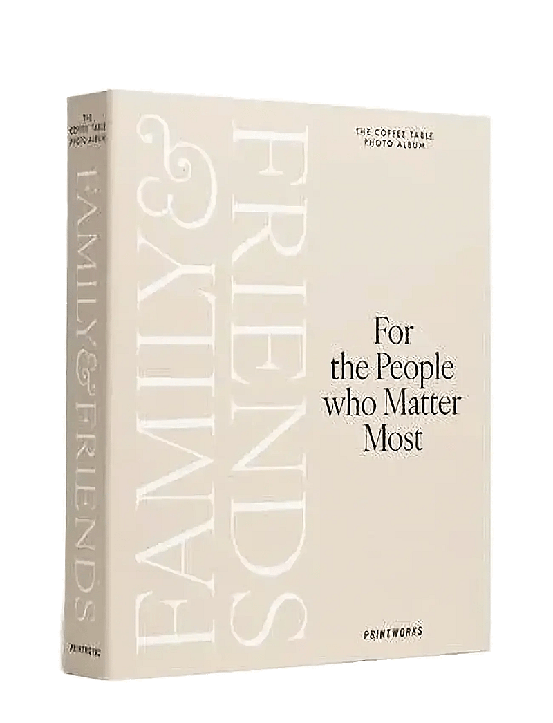 PRINTWORKS - Photo Album - Family and Friends, Beige - nach preis einkaufen - beige - 0