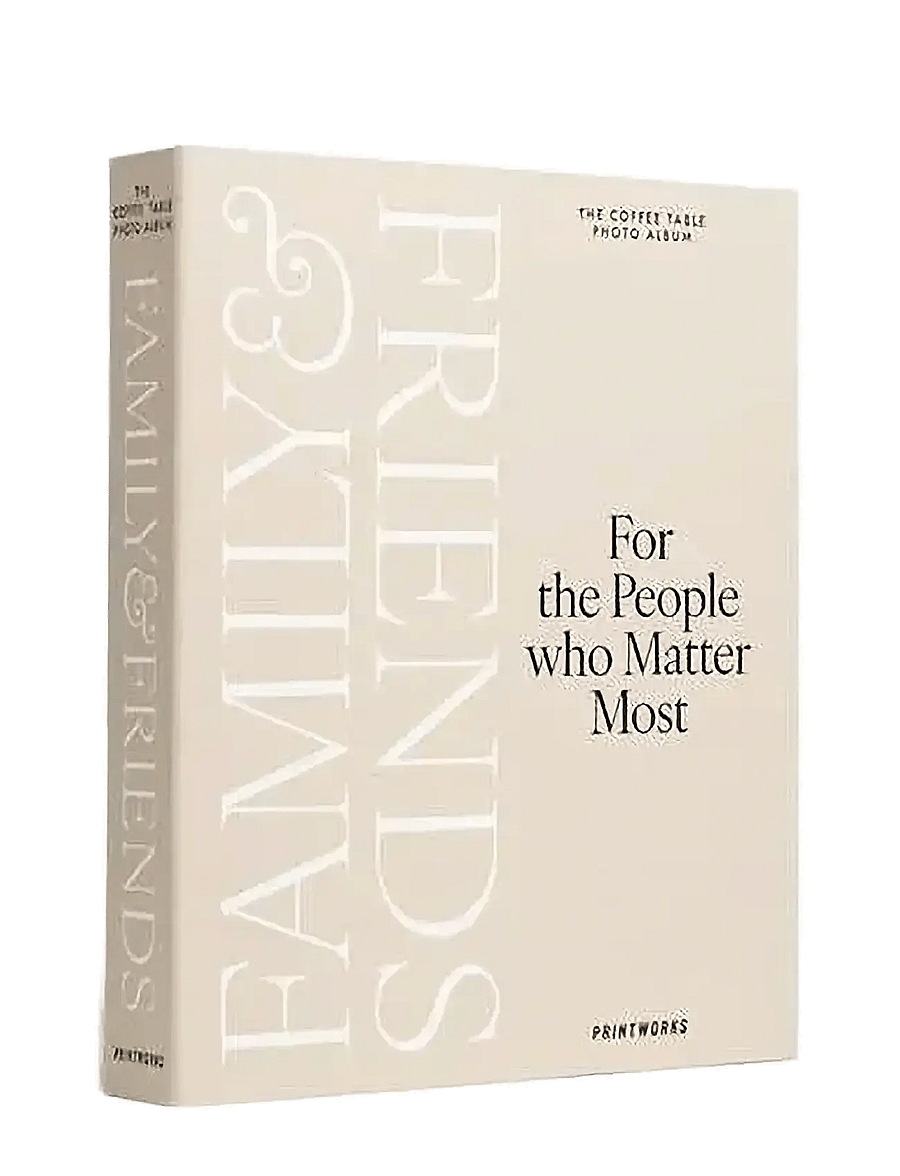 PRINTWORKS - Photo Album - Family and Friends, Beige - nach preis einkaufen - beige - 1