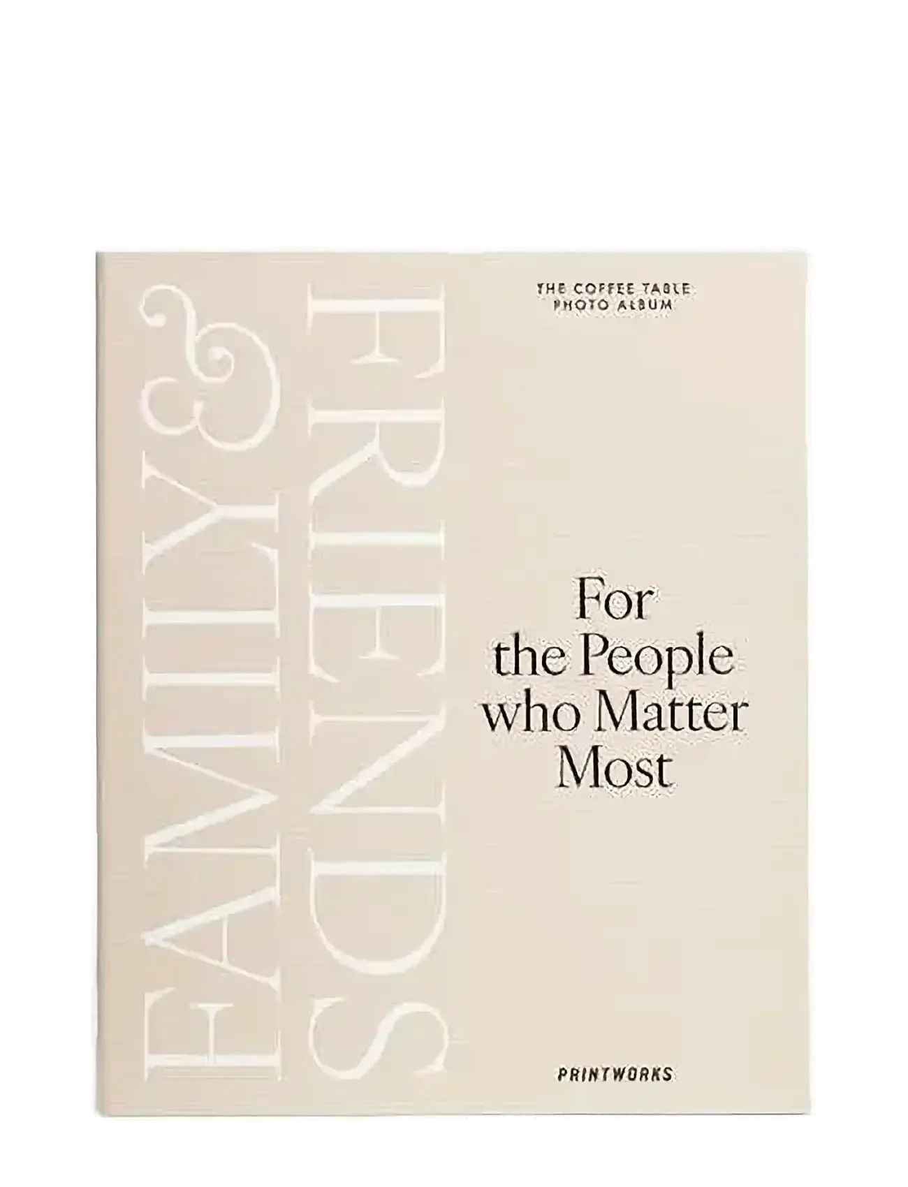 PRINTWORKS - Photo Album - Family and Friends, Beige - achat par prix - beige - 3