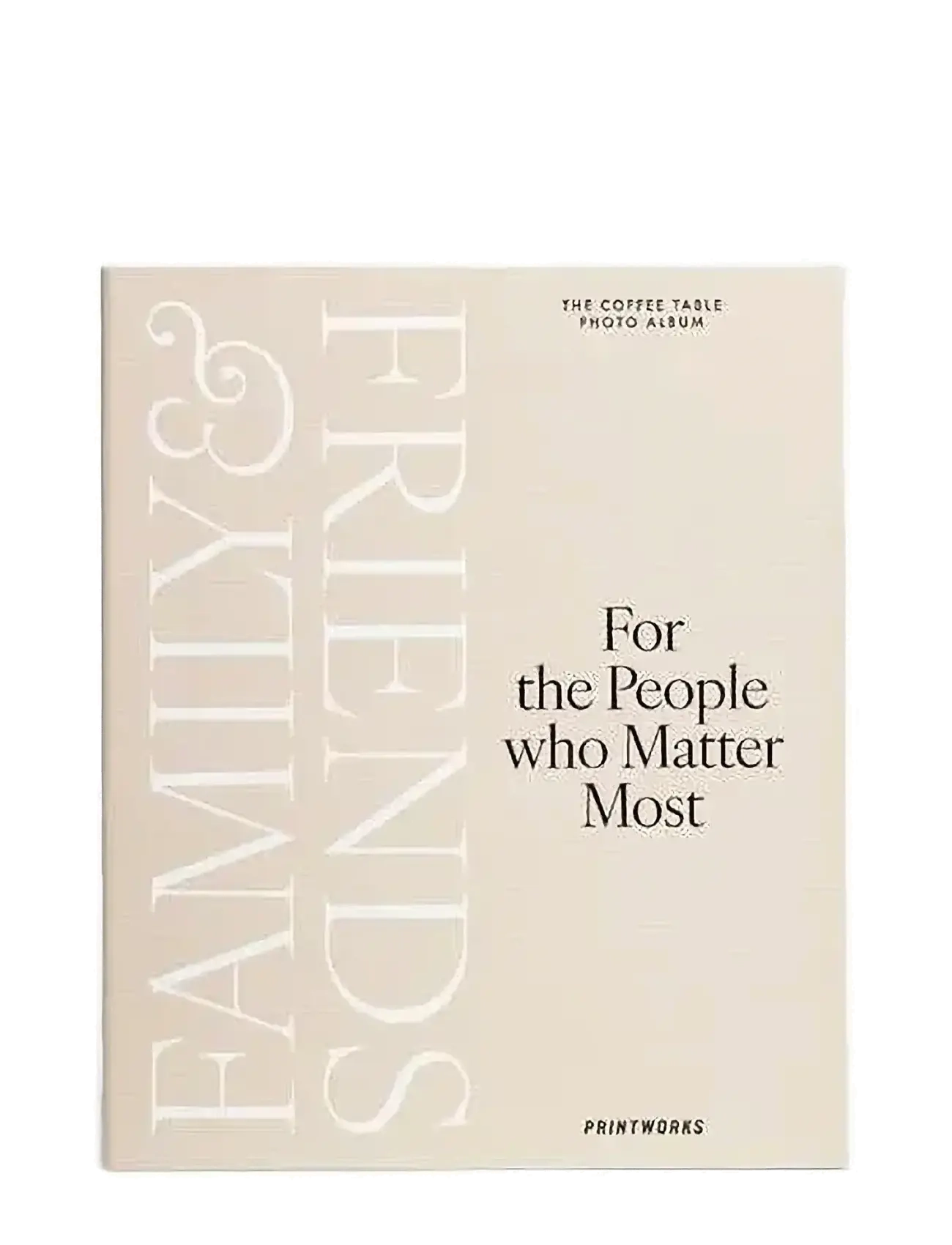 PRINTWORKS - Photo Album - Family and Friends, Beige - achat par prix - beige - 4